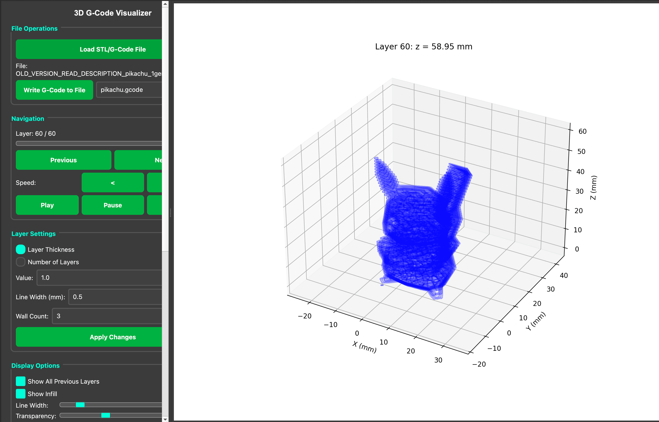 3D Printing Slicer screenshot 2