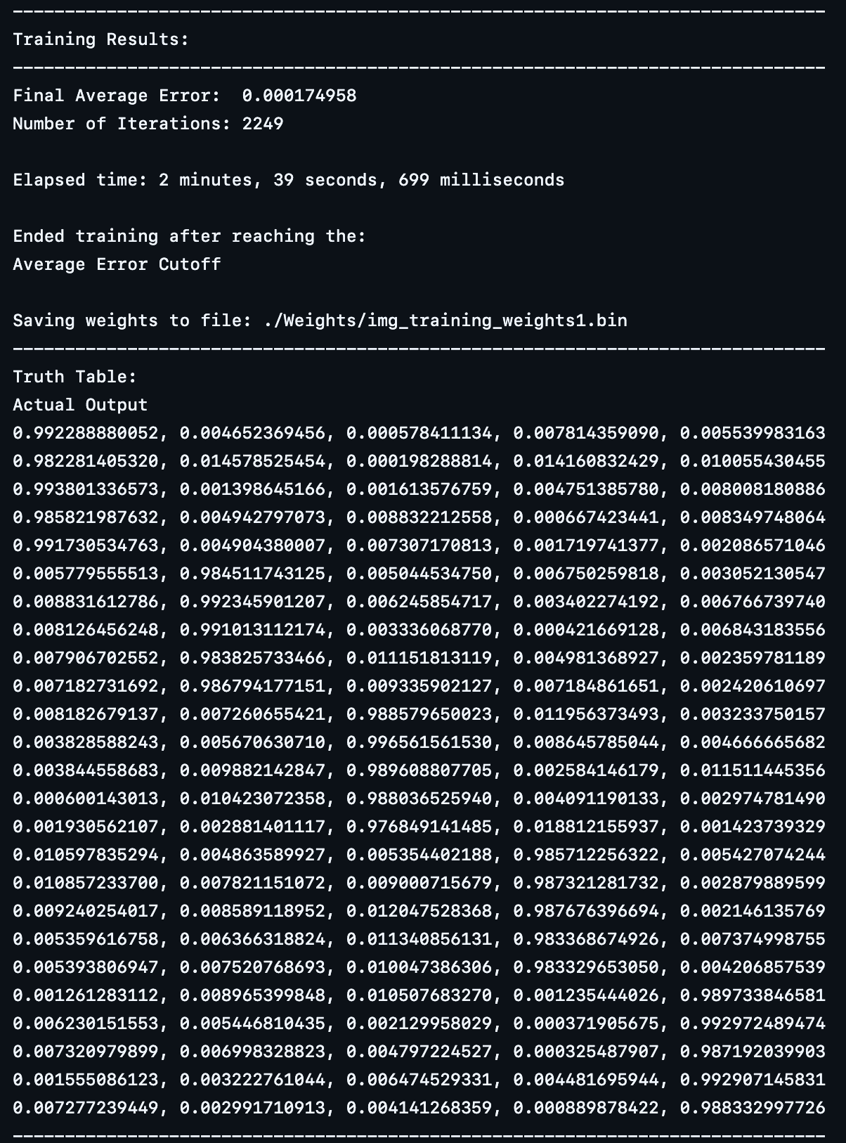 N-Layer Neural Network Framework