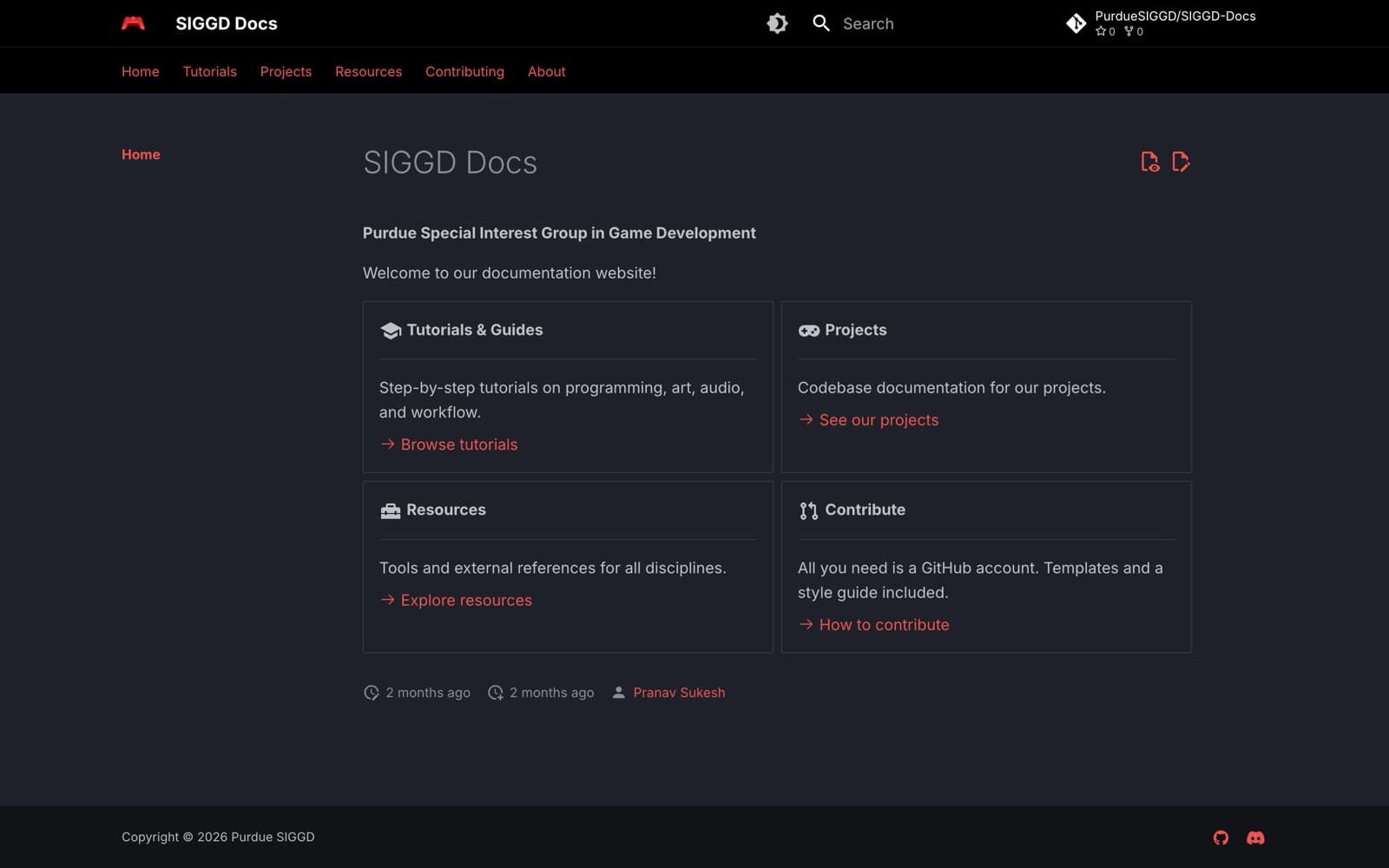 SIGGD Docs